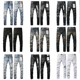 Jeans Amirs Designer Mens Skinny Luxo Denim Pant Afligido Rasgado Motociclista Preto Azul Jean Slim Fit Motocicleta BMPP BMPP