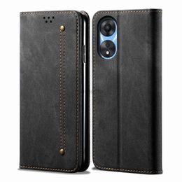 Fundas de vaqueros para Oneplus 12 12R 11 11R ACE 10 10R 9 Nord 3 N200 N100 N10 N20 CE 2 Funda de cuero tipo billetera Fundas Capa 240304