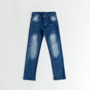 Jeans Enfants Quatre Saisons Jeans Garçons Ordinaire Stretch Cinq Poches Denim Pantalon Moyen Enfants Doux Pantalon Décontracté 230306