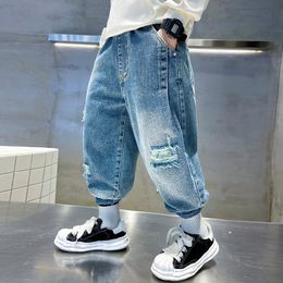 Jeans Jeans enfant pantalons bébé vêtements décontractés jeans jeans enfant vêtements garçon enfant 2 3 4 5 6 7 8 9 10 11 12 ans 230406