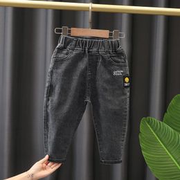 Jeans kinderkleding broek 2022 lente herfst baby stretch jongen meisje Koreaanse versie van broek 2-6 jaar