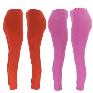Jeans gekruiste hoge taille heup lift dames jeans punk biker broek multi-colour slanke fit heup lift broek 249