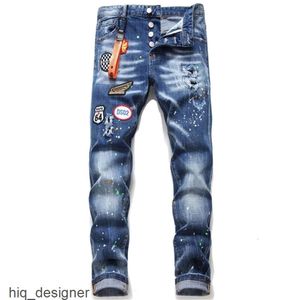 dsquared2 dsquared 2 d2 dsq2 Вы Jeans European Italie Style Marque Men Slim Pantal