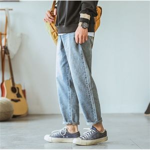 jeans voor mannen slim fit broek klassieke mannelijke denim designer broek casual rechte elasticiteit 220325