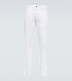Jeans para pantanos largos diseño italiano loro piana jeans delgados medios jeans europoanos y pantalones sólidos americanos