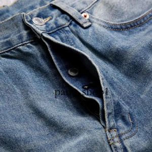 Jeans voor Dames Chromese Jeanbaggy Jeans Heren Krans Zwart Wijde Pijpen Kralen Rits Paarse Klassieke Broek Paarse Jeans Denim Shorts 473