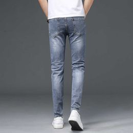 Jeans French Mens Automne confortable Pantalon de tendance de mode haut de gamme