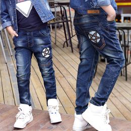 Jeans IENENS Kinderen Jongens Klassieke Cowboybroek Kinderen Denim Kleding Bodems Baby Boy Casual Broek 4 5 6 7 8 9 10 11 Jaar 230920