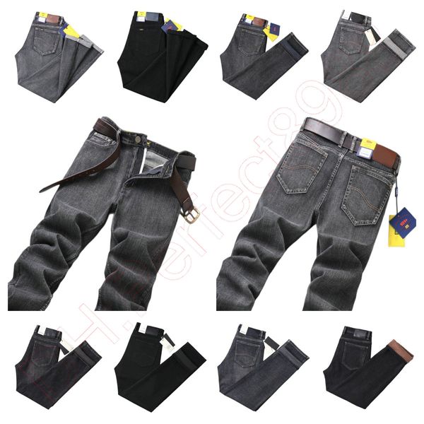 Jeans Jeans Pantalon Chino Pantalon Pantalon Stretch Automne Hiver Jeans Moulants Pantalons En Coton Lavé Droite Xl516