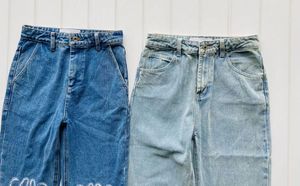 Jeans jeans concepteur femme concepteur jeans pantalon jambes ouverts fourchettes serrées pantalon denim capris ajouter enlecene épaississeur