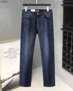 Jeans heren 2022 High-end herfst- en winterheren jeans casual denim broek Loose Straight6d3o
