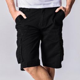 Jeans Shorts Cargo pour hommes hommes décontracté coton multipoches salopette Bermuda Masculina hommes été militaire sport pantalons courts Shorts homme