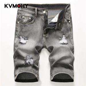 Jeans Mannen Zomer Nieuwe Heren Korte Jeans Fashion Casual Elastische Denim Shorts Merk Kleding Jean Homme Pantalon Hoge Kwaliteit X0621