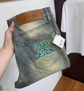 Jeans Mens Stretch Designer Mots Open Fork Fork Capris Denim Swaik Straight Add Fleece épaississer Slincming Jean Pantal