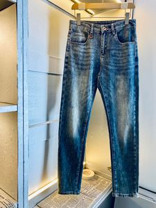 Jeans Mens V V Lettre de concepteur imprimé pantalon denim Slimming Jean Decoration l.