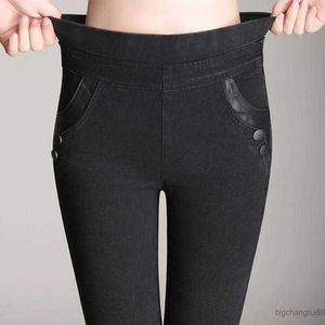 Jeans new skinny hauteur stret stret women pantal