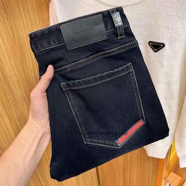 Jeans P Designer Jean Femmes Pantalons Lovers Casual Denim Lâche Droite Mode Triangle Hommes Vêtements Dames Marque Outwear FZ1-15 CXD2401105