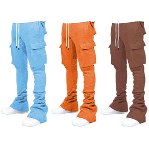 Jeans pantalons hommes S grande taille Cargo Design personnalisé Flare Sweat Street Wear hommes Pile empilé 791 2