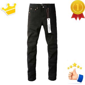 Jeans Purple American High Brand Street Black Pleed Basicl2jp
