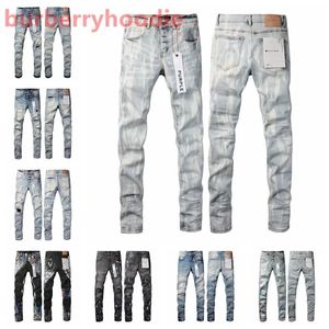 Jeans en jean pourpre jean designer masculin jeans de la marque violette de qualité haute de qualité brodée pantalon rétro cousu hip hop