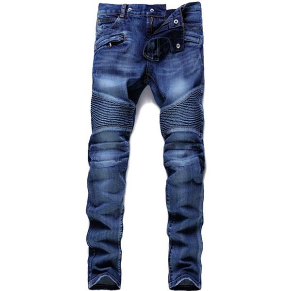 Jeans Rock Renaissance Jeans États-Unis Style de rue Garçons Trou Brodé Jeans Designer Hommes Femmes Fashion2847