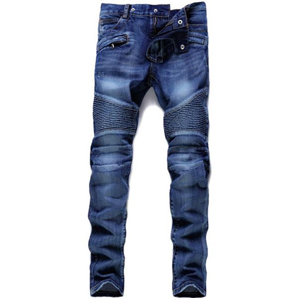 Jeans Rock Renaissance Jeans États-Unis Street Style Garçons Trou Brodé Jeans Designer Hommes Femmes Fashion286h