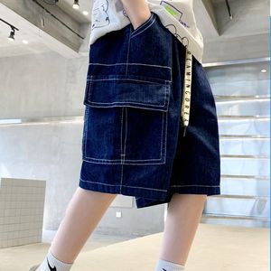 Jeans simples pour enfants, vêtements tendance et polyvalents, tempérament paresseux, Harajuku s 230830