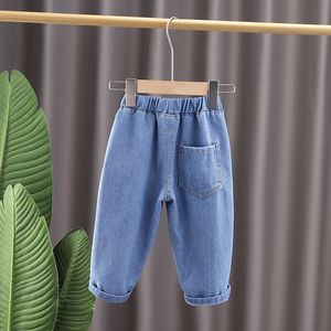 Jeans Printemps Enfants Garçons Filles Mode Solide Enfants pour Casual Denim Pantalon Tout-petit Haute Qualité 0 5 ANS 230224