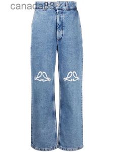 Jeans pantalon de créateur de femmes en jean