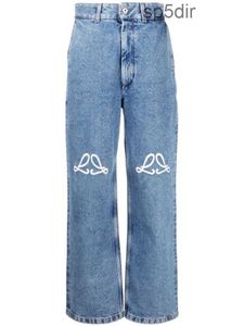 Jeans dames designer broek benen open vork strakke capris denim broek vleece dikke dikke dikke warm afslanke jean broek losse vrouwen kleding borduurwerk 2c4v