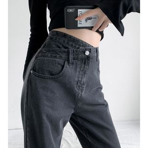 Jeans dames ilares trend vintage kleding dames broek hoge taille y2k streetwear Korean mode baggy vrouwelijk rechte 221121