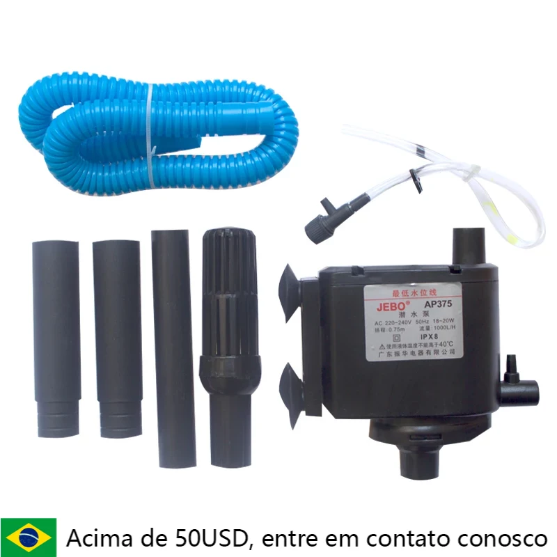 JEBO fish tank submersible pump AP119M AP375 362 338 three-in-one oxygen filter filter pump