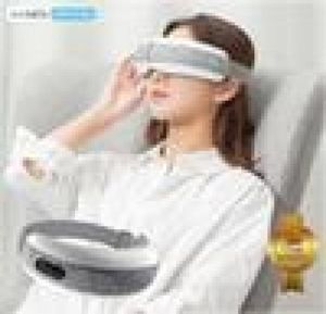 Jeeback XGEEK masseur oculaire E6 masque musique pression d'air magnétique Bluetooth chauffage Vibration Massage Relax lunettes cadeau 2101087604425