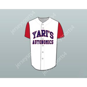 JEFF GREENE 34 YARI'S AUTONOMICS BASEBALL JERSEY STITCH COUSU ÉDITION DELUXE Cousu