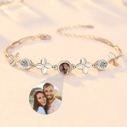 Jelly 925 Sterling Zilver Projectie Po Armband Gepersonaliseerde Hart Hanger Memorial Sieraden Verjaardag Valentijnsdag Cadeau 231023