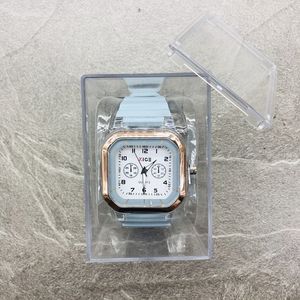 Jelly Color Silicone Band Dames Quartz 30m Waterdicht Horloge