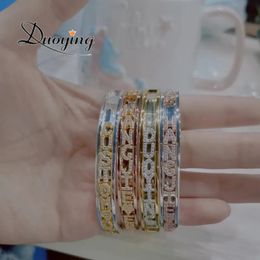 Gelée Duoying bricolage curseur breloques Bracelets nom personnalisé Bracelets bracelet zircone lettres naissance zodiaque personnalisé 231023