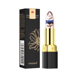 Jelly Flower Lipstick Temperatuurverandering Hydraterende Kleurveranderende Goudfolie Lippenstift Bulk Lippen Make-up