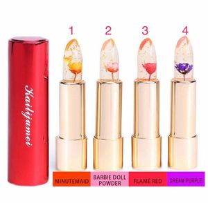 Jelly Lipstick Temperatura Cambio de color Bálsamo labial Hidratante Lápices labiales mágicos de larga duración