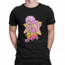 Jem et les hologrammes Rockstar T-shirt graphique T-shirt Punk offre spéciale 100% Cott O-cou hommes Streetwear g5VK #