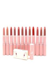 Jenner Lipstick LipcenStifte Matte Sexy Sexy Pink Tube Easy Portez Last 12 Color Whole Makeup Lipstick3857876