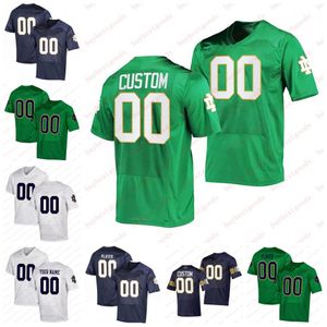 Jerome Bettis Jersey Tony Rice Custom Notre Dame voetbalshirt Walt Patulski Paul Hornung Rudy Ruettiger Johnny Lattner Joe Theismann Jerseys