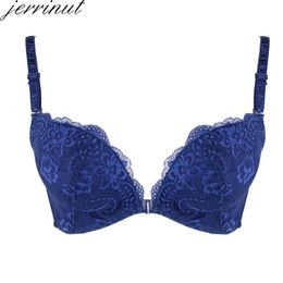 Jerrinut intime les soutiens-gorge pour les femmes Push Up Lace S Bra Bralette Front Fermeure Underwear Brassiere Femme 240407