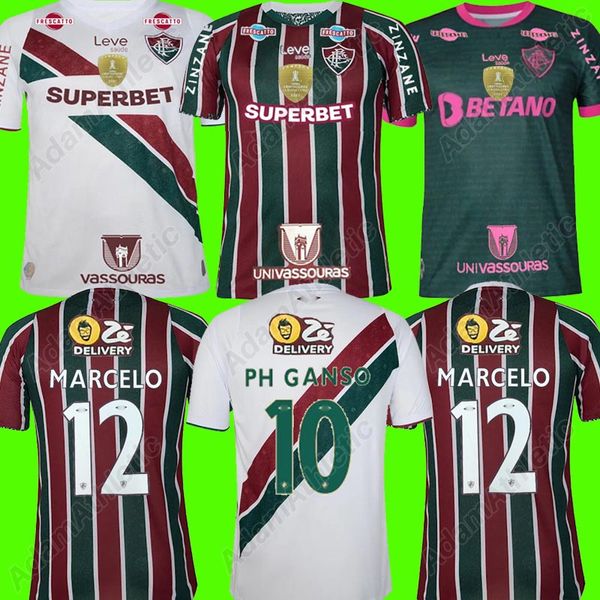 Fluminense Jersey 2024 Marcelo Fluminense Football Shirt 24 25 Ph Ganso Andre John Kennedy Marquinhos Jhon Arias Soccer Jersey