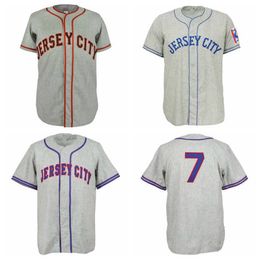 Jersey City Giants 1950 Baseball Jersey hommes femmes jeunes personnalités tout nom et numéro Taille gratuite S-4XL 156W