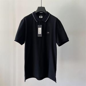Jersey Designer Hommes T-shirt Casual Polo Manches Courtes Coton CP Broderie Petite Étiquette Mâle Chemise Golf Sweat M-2XL