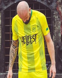 JERSEY FC NANTES HOME CDL ADULT 1920 voetbalshirts FC Nantes 1920 thuisshirt speciale editie quotHELLFESTquot voetbal s8339589