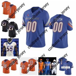 Jersey NCAA Boise State Broncos College Football Leighton Vander Esch Jersey CT Thomas John Hightower Akilian Butler Hank Bachmeier personnalisé