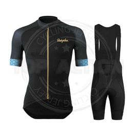 Jersey Sets 2022 Nieuw zomerpak Ralvpha Racing Men Maillot Ropa Ciclismo Mountain Bike Clothing Sportswear Cycling Z230130