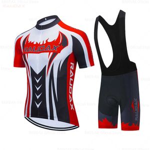 Conjuntos de Jersey Raudax 2022 nuevo conjunto de ropa de bicicleta de triatlón transpirable Ropa de Ciclismo de montaña trajes Ropa Ciclismo Verano traje de cuerpo Z230130